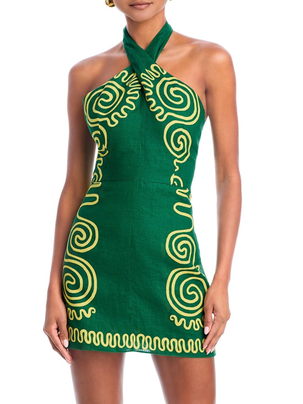 NWT Cala de la Cruz Venata Open Back Halter Dress size small - Picture 3 of 12